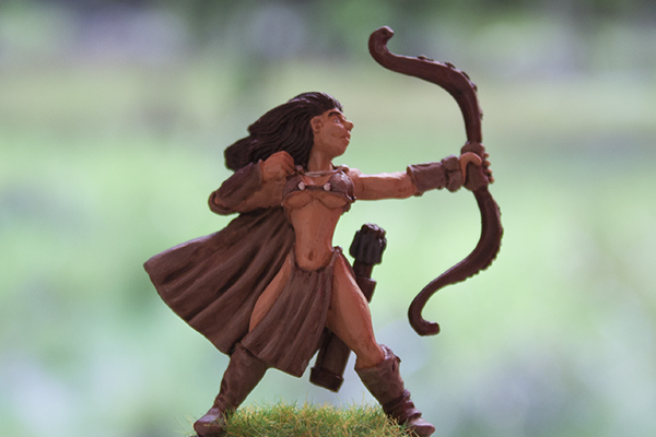 Kara, female archer